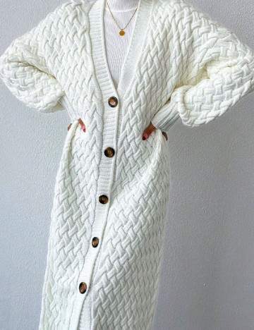 Cardigan SHEIN, ecru