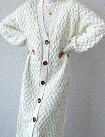 Cardigan SHEIN, ecru