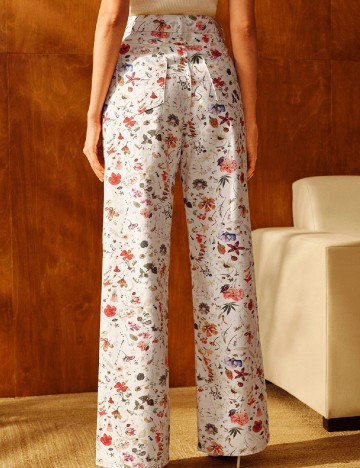 Blugi Anewsta, floral print