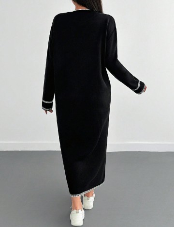 Rochie lunga SHEIN CURVE, negru