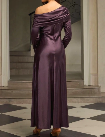 Rochie lunga Zeylah, mov