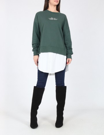 
						Bluza Bershka, verde