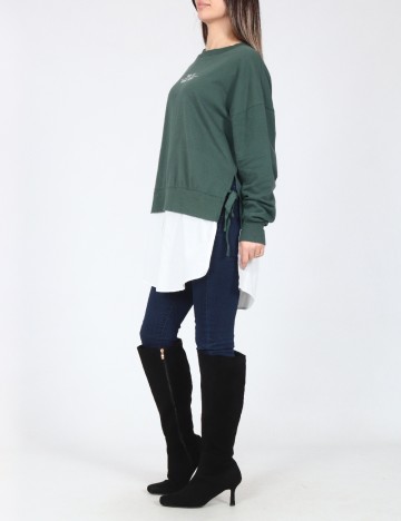 Bluza Bershka, verde