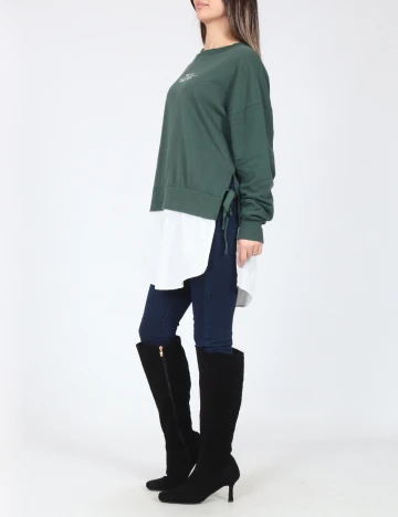 Bluza Bershka, verde