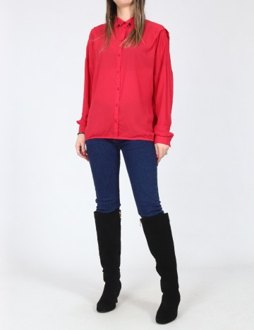 Camasa Bershka, rosu