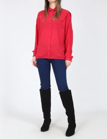 Camasa Bershka, rosu