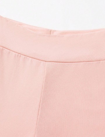 Set colanti Shein Kids, negru/roz