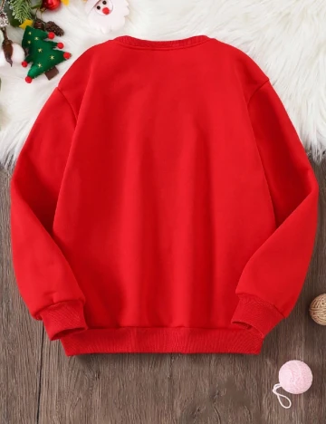 Bluza Shein Kids, rosu