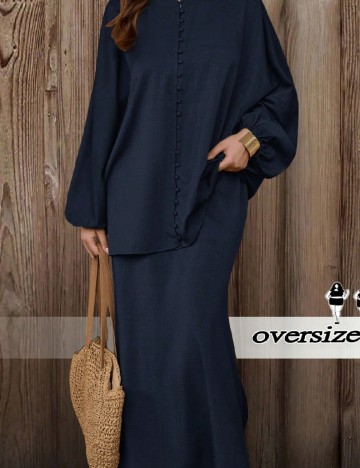 Compleu SHEIN CURVE, bleumarin