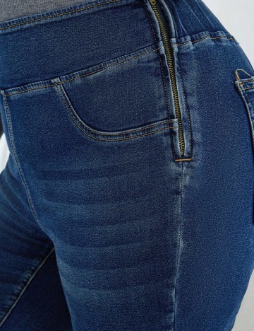 Blugi SHEIN CURVE, albastru