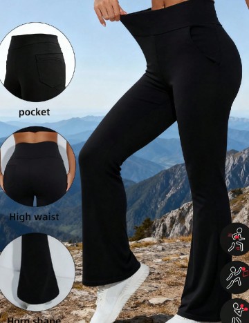 Pantaloni SHEIN, negru