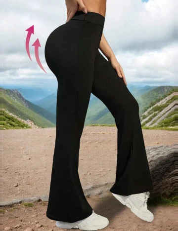 Pantaloni SHEIN, negru