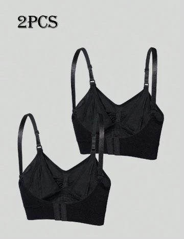 Set sutiene 2 bucati SHEIN Maternity, negru