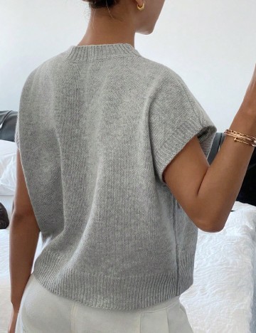 Bluza SHEIN CURVE, gri