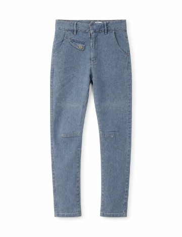 
						Pantaloni Zara, albastru