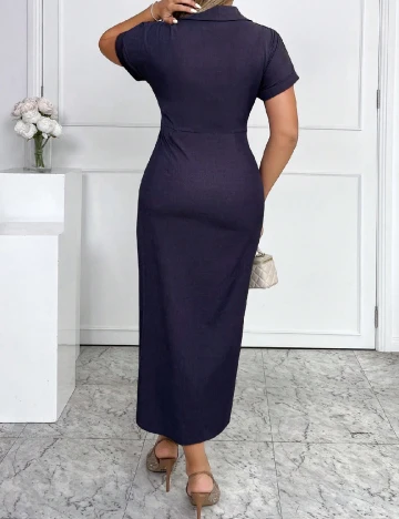 Rochie medie SHEIN, bleumarin