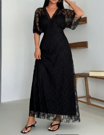 Rochie lunga SHEIN, negru