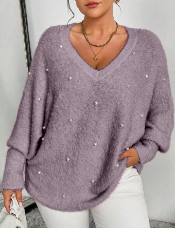 
						Bluza SHEIN CURVE, mov