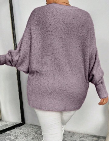 Bluza SHEIN CURVE, mov