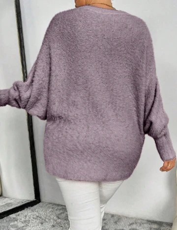 Bluza SHEIN CURVE, mov