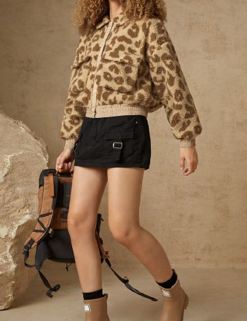 
						Jacheta SHEIN, animal print