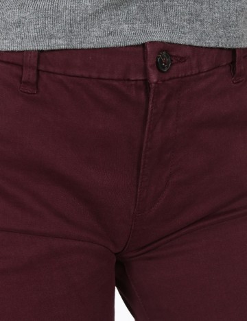 Pantaloni Pull&Bear, visiniu
