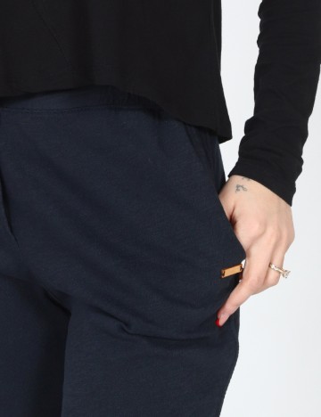 Pantaloni Pull&Bear, albastru