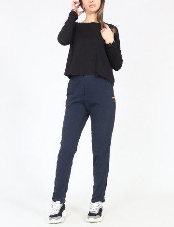 
						Pantaloni Pull&Bear, albastru