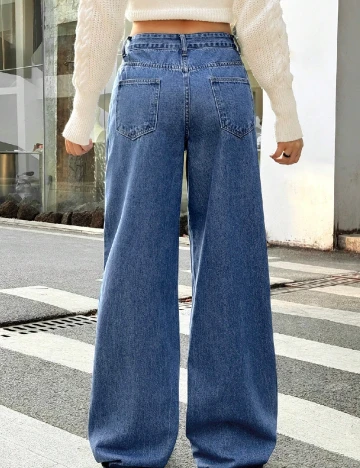 Blugi Forever 21, albastru