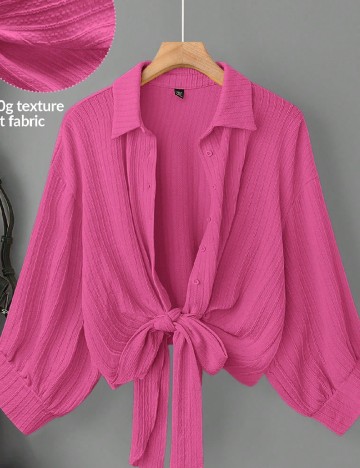 
						Camasa SHEIN CURVE, roz