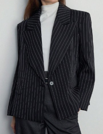 Sacou Aveloria, negru