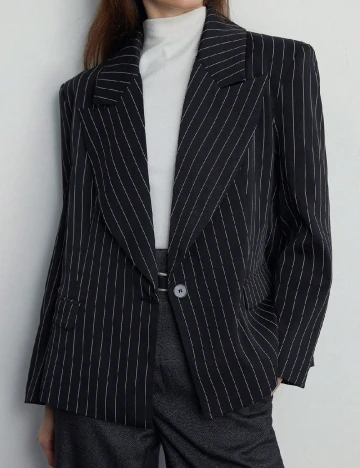 Sacou Aveloria, negru