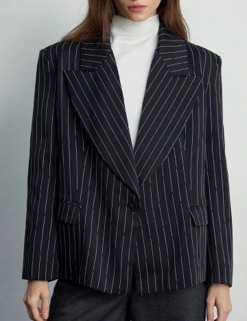 Sacou Aveloria, negru