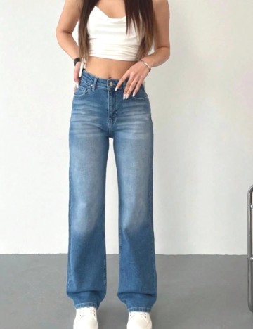 
						Blugi SHEIN, albastru