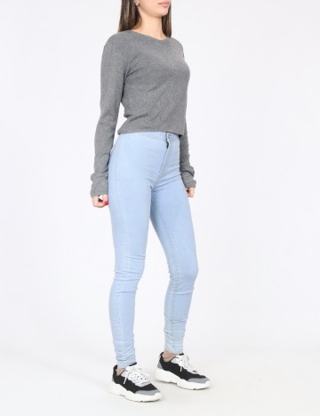 Blugi Bershka, albastru