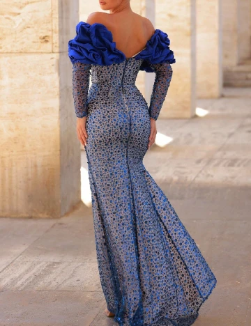 Rochie lunga SHEIN, albastru