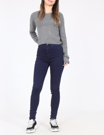 Blugi Bershka, bleumarin