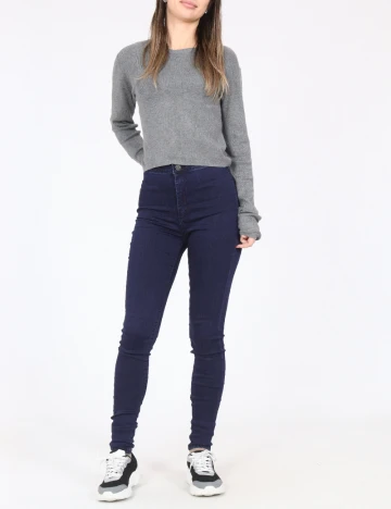 Blugi Bershka, bleumarin