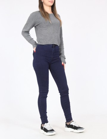 Blugi Bershka, bleumarin