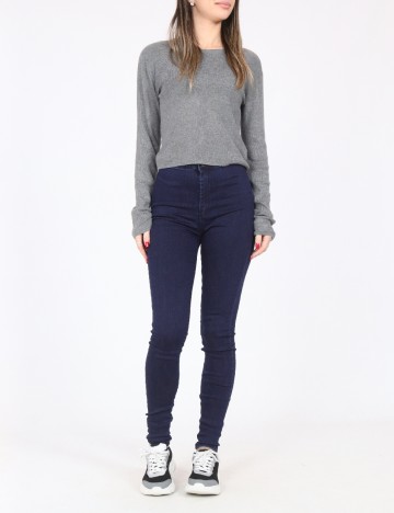 
						Blugi Bershka, bleumarin