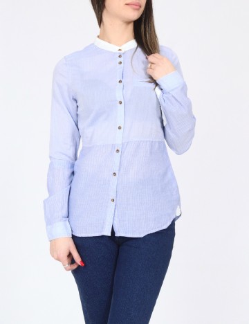 
						Camasa Bershka, albastru