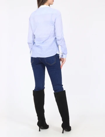 Camasa Bershka, albastru