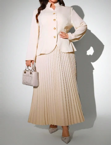 Compleu SHEIN CURVE, crem