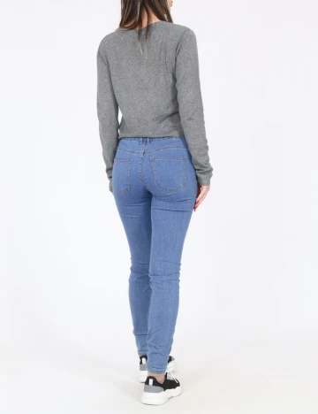 Blugi Bershka, albastru