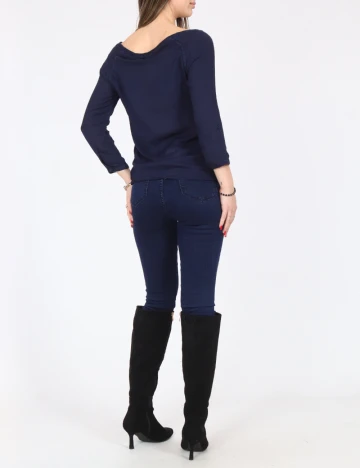 Bluza Bershka, bleumarin