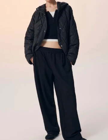 Geaca House Brand, negru