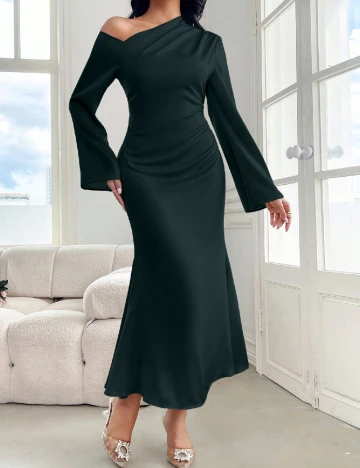 Rochie lunga SHEIN, verde