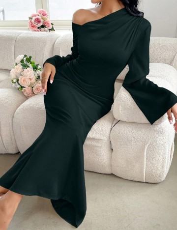 Rochie lunga SHEIN, verde