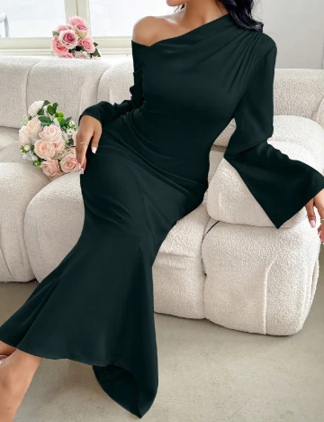 Rochie lunga SHEIN, verde