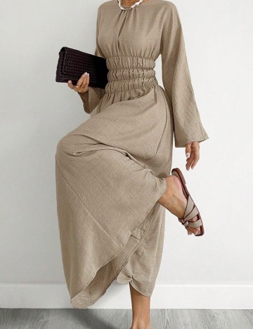 Rochie lunga SHEIN, bej